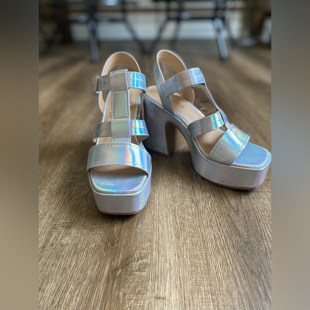 Soda Holographic Heels